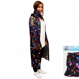 Pelerină de vrăjitor 120 cm cu imprimeu de dovleci