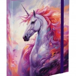Baagl dosar pentru caiete școlare A5 Regatul Unicorni