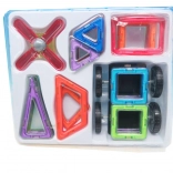 Set de construcție magnetic pentru copii – 36 piese