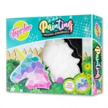 Mozaic cu pictură de unicorn