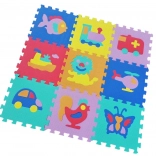 Puzzle din spumă Animale și transport II