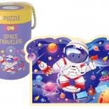 Puzzle Cosmos în Tub 28 Piese