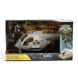 Elicopter militar cu figurina și accesorii