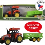 MaDe Tractor cu remorcă vorbitor în cehă