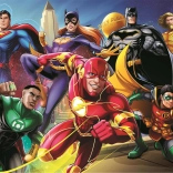 Puzzle DC Comics Liga Dreptății 104 piese