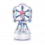 Set de construcție SLUBAN cutie muzicală – Caruselul fericit