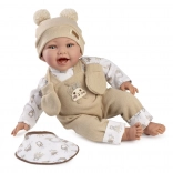 Păpușă realistă OLIVER cu corp moale 42 cm