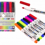 Markere magice pe apă – 8 culori pentru desen pe apă, sticlă și table