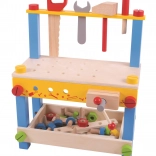 Banc de lucru din lemn pentru copii Bigjigs Toys