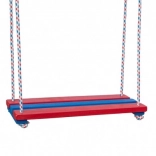 Leagăn colorat din lemn – scândură de legănat 46 × 20 cm, capacitate 80 kg