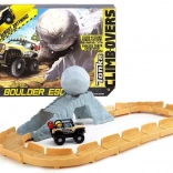 Set de pistă TONKA BOULDER ESCAPE cu mașinuță de teren