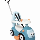 Trotinetă fără pedale cu sunete și tijă de ghidare Maestro 3‑în‑1 albastră