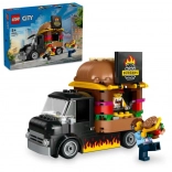 lego city camion food truck cu burgeri