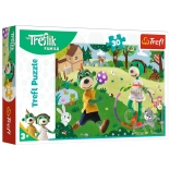 Puzzle 30 piese – Familia Treflik: Zi activă