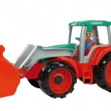 LENA tractor din plastic TRUXX cu cupă frontală