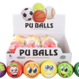 Minge moale cu fructe 7 cm (24 buc)