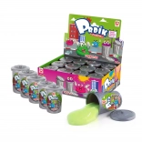 Mucilagiu pârâitor în pubelă – slime cu sunete de pârâit