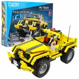 Set de construcție JEEP WRANGLER cu telecomandă, compatibil cu LEGO, 531 de piese