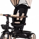 Tricicletă Chipolino cu acoperiș Urban 2v1 Biscotta