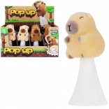 Jucărie capibara săltăreață 10 cm