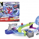 Autodrom White Shark cu buclă și efecte luminoase