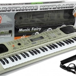 Instrument cu clape electronic cu microfon