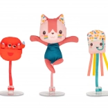 Jucărie de baie Lilliputiens cu ventuză Pisicuța Jeanne