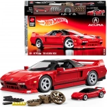 Set de construcție HOT WHEELS Elite Brick Shop – '90 ACURA NSX 1:16