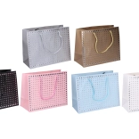 Pungă cadou 32 × 26 × 10 cm, pentru tot anul, 6 culori