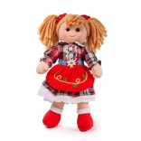 Păpușă textilă Bigjigs Toys Mandie 34 cm