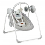 Leagăn cu melodii MoMi LISS ursuleț roz