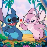 Puzzle TREFL Premium Plus Stitch & Angel 1000 piese