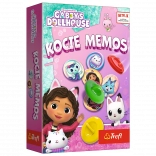 Pexeso Kocie Memos TREFL – Căsuța lui Gabi