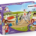 Mia – set pentru voltijă – set de antrenament călărie SCHLEICH Horse Club
