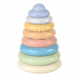 Turnuleț cu inele pe tijă 20 cm