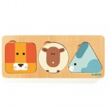 Puzzle de Introducere Djeco Forme