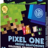 ASTRA creioane din caolin PIXEL ONE, 12 buc