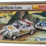 Set de construcție Monti System MS 23 Raliul Monte Carlo în cutie 22x15x7cm