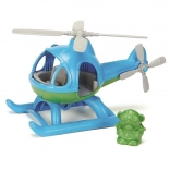 Elicopterul Green Toys albastru