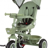 Tricicletă cu copertină Marathon 2în1 verde pastel