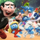 Puzzle Ștrumpfii 100 piese