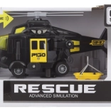 elicopter negru pe baterii cu lumini și sunete