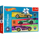 Puzzle HOT WHEELS cursă 60 piese
