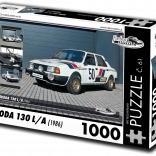 Puzzle RETRO-AUTA Škoda 130 L (1986) – 1000 piese