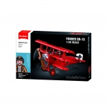 Cărămizi Model Sluban Trojploșník Fokker DR-1