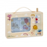 Cutie muzicală de lemn Lilliputiens Dragonul Joe