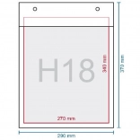 plică cu bule H18 autoadezivă 37 × 29 cm