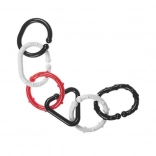 Inele de legătură alb-negru pentru bebeluși