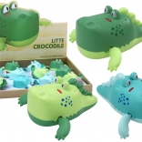 Jucărie de baie crocodil plutitor pe resort