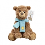 Urs de pluș cu eșarfă albastră